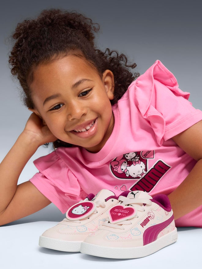 PUMA Kids Club II Era Hello Kitty and Friends Sneakers - Image 4